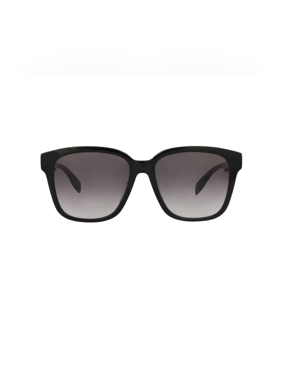 Alexander McQueen Black Gradient Square Women's Sunglasses